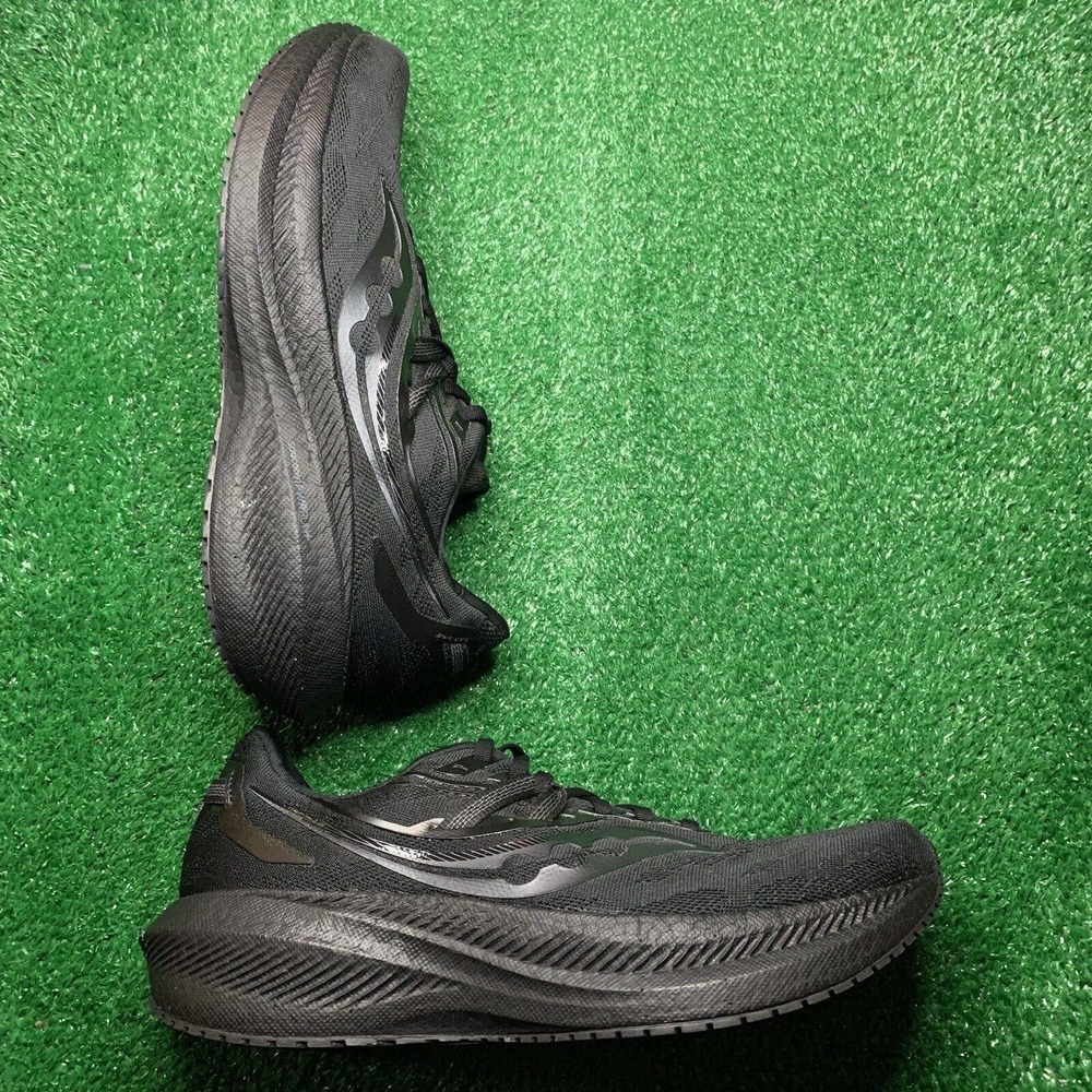 Saucony Triumph 20 Men’s Size 9 Running Shoes Black/black S20759-12